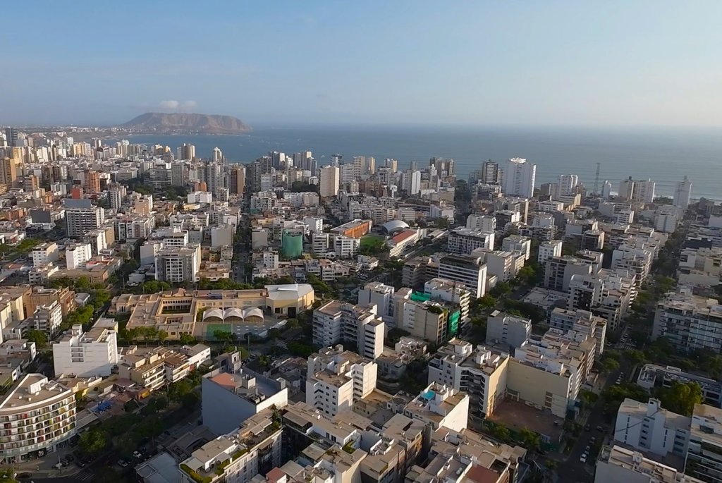 lima vista mar drone